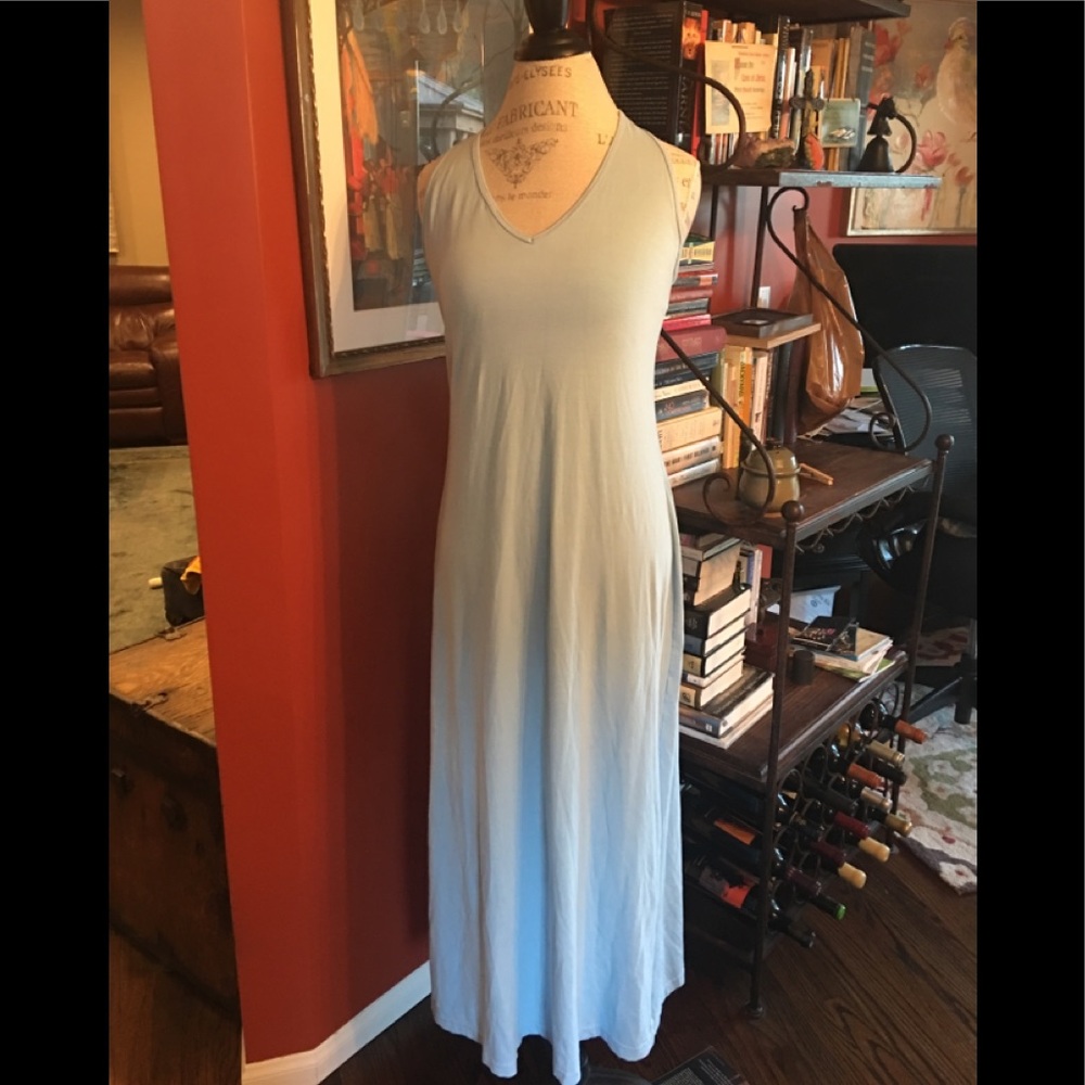 COPY - Powder Blue Long Halter Loungware